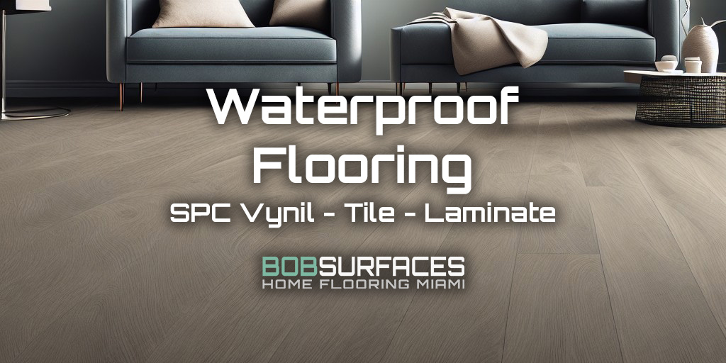 Waterproof flooring - Store bobsurfaces